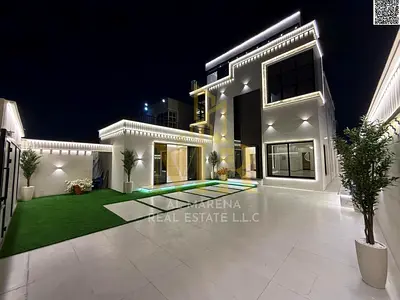 فيلا الروضة 3– طابقين وروف  بمحلق خارجي  شاملة الكهرباء والمياه والمكيفات، موقع مميز وتشطيب راقٍ. تملك حر