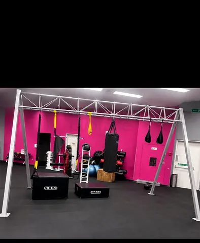 Heavy Bag Rig and Functional Training Frame with Punching Bag