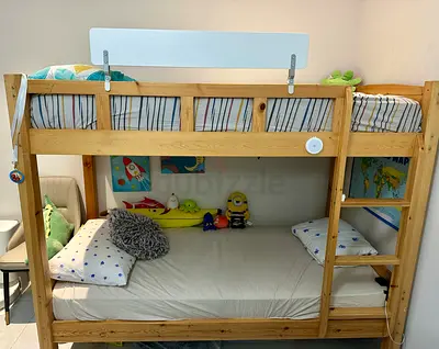 Urgent Sale | Big Size Wooden Bunk Bed (without Mattres)| Excellent Condition | Serious Buyers Only