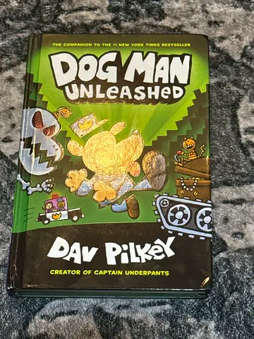 Dog Man Unleashed by Dav Pilkey - Hardcover (like new)
