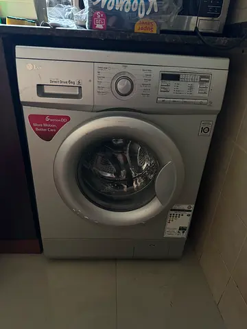 LG 6KG Front Load Washing Machine -Inverter Direct Drive