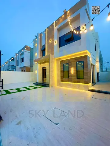 Modern villa for sale directly from the owner, including registration fees, ownership, electricity, water, and freehold ownership for all nationalitie