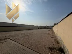 Special offer for rent: an industrial yard in Al Sajaa with a large area and complete facilities