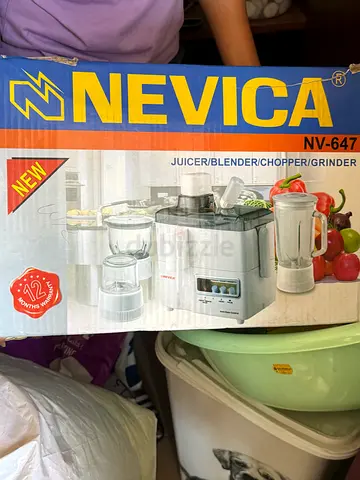 Nevica NV-647 Juicer Blender Chopper Grinder - Complete Set
