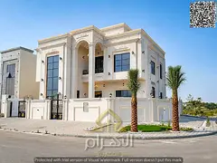 Opposite a mosque | Own a luxurious 4500 sq ft villa in Al Helio 2, Ajman | 6 master bedrooms (G+2)