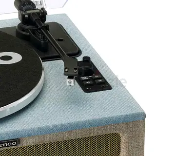 Lenco Bluetooth turntable integrated speakers 40 watt RMS RAC out and AUX-in LS-440BUBG