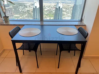 IKEA dining table with chairs