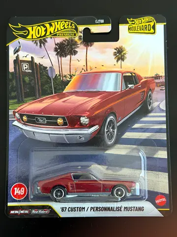 Hot Wheels 1967 Custom Mustang Premium