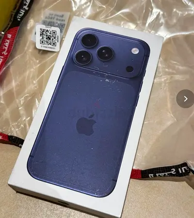 Brand new sealed iPhone 17 Pro Max - 256GB  ( Deep Blue - Esim International) - Unopened box