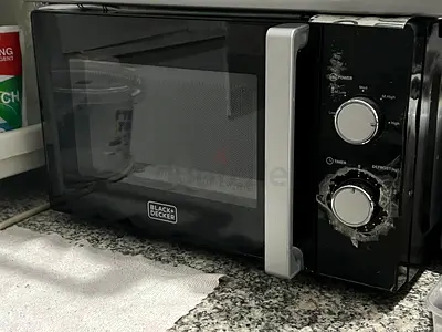 Black  Decker Compact Microwave - Used, Working