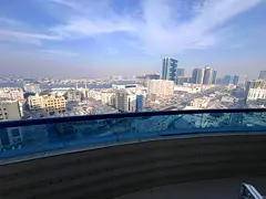 3 bedrooms and a living room. Falcon Towers. Furnished. Master bedroom. Storage room. Excellent spac