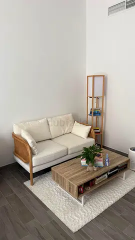 2 seater creamy sofa