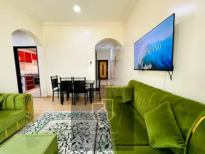 A distinctive two-bedroom apartment with a living room in a vibrant and strategic location, ideal for families seeking comfort and ample space with ea
