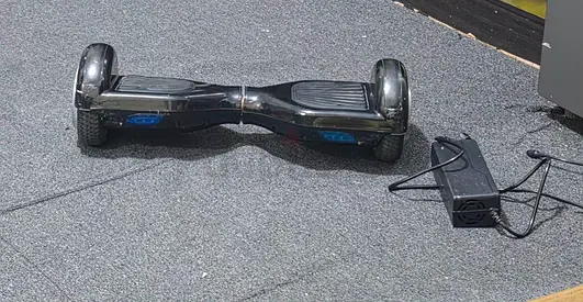 Used Black 8 Self-Balancing Hoverboard with Charger