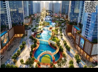 Brand New Fully Furnished 2BR in Tiger Downtown | Crystal Lagoon & Premium Amenities