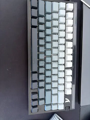 Used Tenkeyless Mechanical Keyboard with Gradient Keycaps