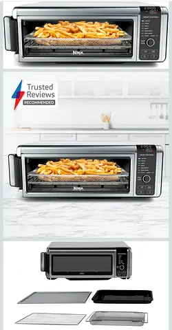 Countertop 8-in-1 Flip Oven (10L) - Silver, GCC Version