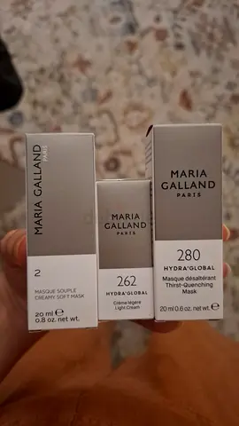 Maria Galland skin products