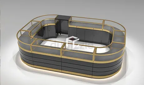 Luxury kiosk model