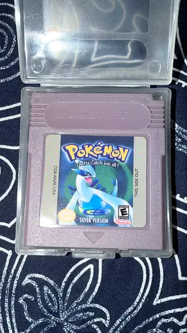 Pokémon Silver Version - Game Boy Color/Classic Cartridge (Clean, Tested)