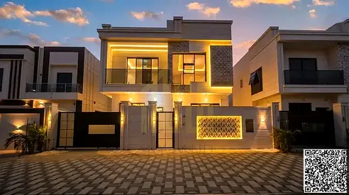 Luxury two-story villa for sale in Al Zahia - Ajman
