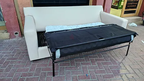 Cratebarrel axis sofa bed