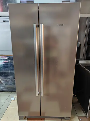Bosch Side-by-Side Stainless Steel Refrigerator - excellent condition