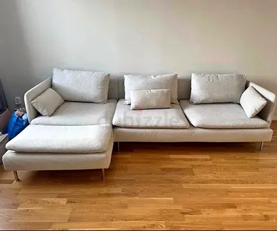 Excellent Condition neat and clean ikea Soderhim L Shape Sofa