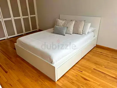 IKEA bed and mattress/ double size