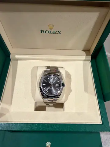Rolex DateJust 41mm Grey dial