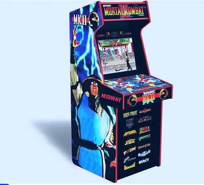 Stand-up Mortal Kombat II Arcade Machine (Retro) - Fully Restored