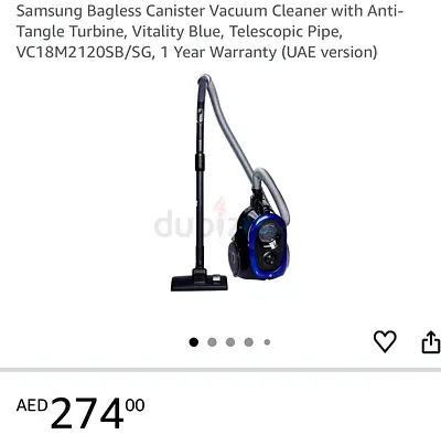 Samsung canister Vacuum barely used
