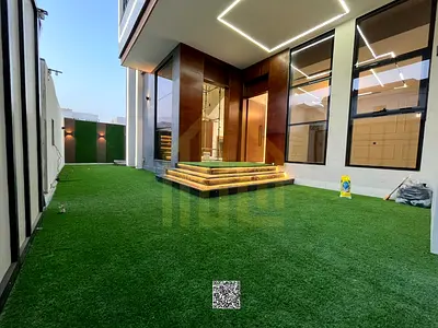 A villa including registration, ownership, electricity, water, and air conditioning, with a luxurious design and a very prime location.