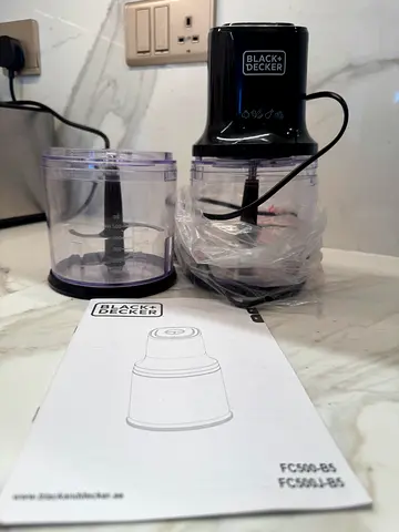 Black+Decker Electric Chopper / Food Processor - Small Kitchen Appliance
