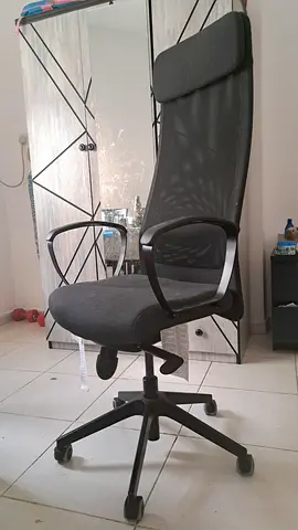 Ergonomic Mesh Office Chair with Lumbar Support - Good Condition
