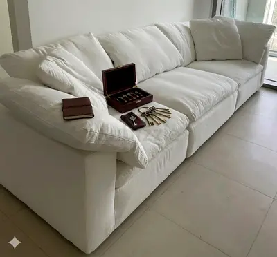 Top quality marina home feather 🪶 filled modular sofa set