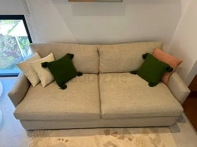 Beige Soft Sofa