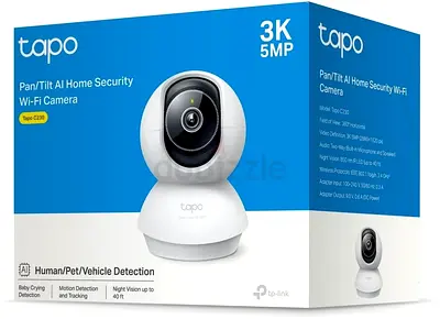 TP-Link Tapo C230, 3K 5MP, AI Support, Motion Tracking, 360°, 12m Night Vision, Two-Way Voice