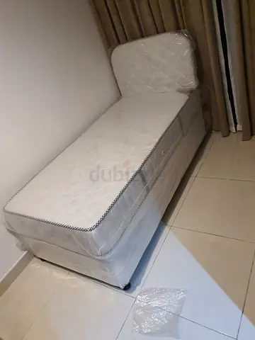 Single bed with mattress and headboard - like new