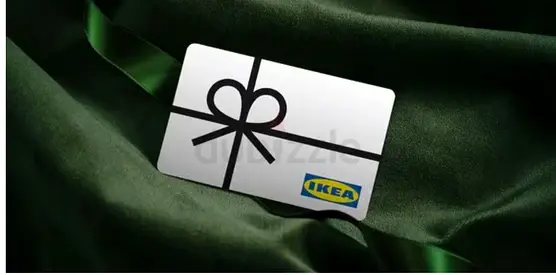 IKEA gift card 1200 Aed