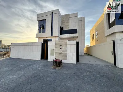 For Sale: Luxurious modern villa in Al Helio 2, Ajman (large private pool) - price includes registration and ownership fees - next to Azha Mall and al
