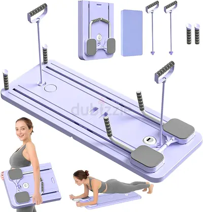 3216 - ORCHID M® Pilates Reformer Set,Multi-Purpose Foldable Pilates Reformer Board,High Strength