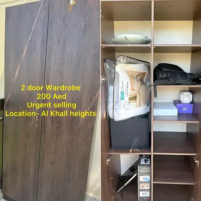 2 door Wardrobe for Sale