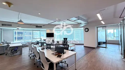 Fully Fitted Office | Burj Khalifa View | Spacious Layout | Ready to Move In