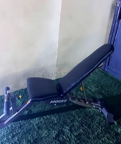 Hoist adjustable bench