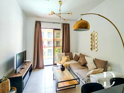 Furnished 1BR Apartment | Binghatti Rose | Pool & Community Views
