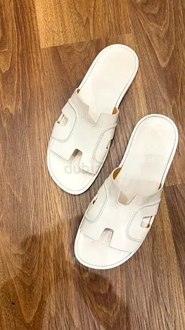 Original Hermes izmir sandal size 43 White