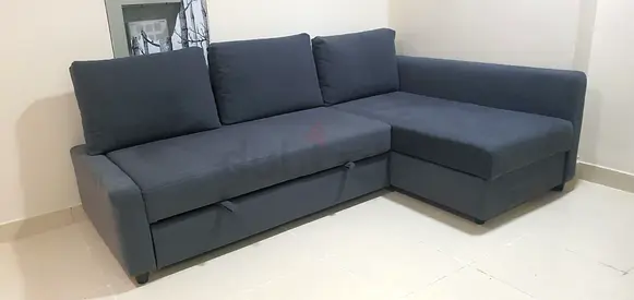 IKEA FRIHETEN hylle dark gray colour sofa bed