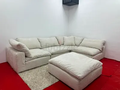 Amazing condition marina home luscious sofa with footstool
