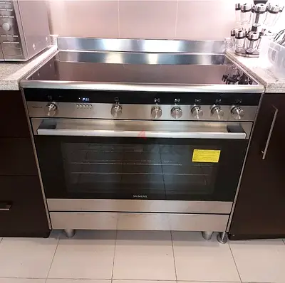 Siemens HY738357M iq700 electric ceramic stove 90x60cm freestanding by tete